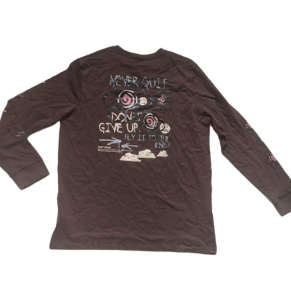 Men's Brown Long Sleeve Shirt  Size XL  NEW NWT - Picture 1 of 4